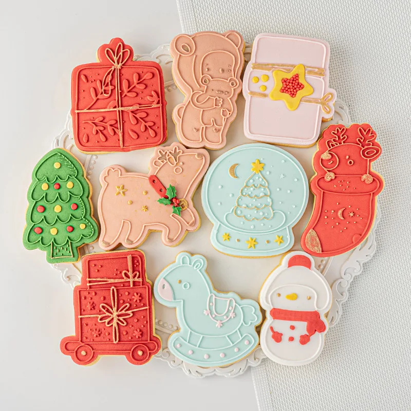 Пластиковые формочки для печенья