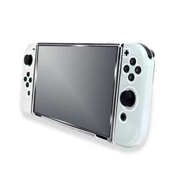 3 in 1 Shockproof Anti Slip Separate Tpu Clear Protective Cover Case For Nintendo Switch OLED For NS OLED