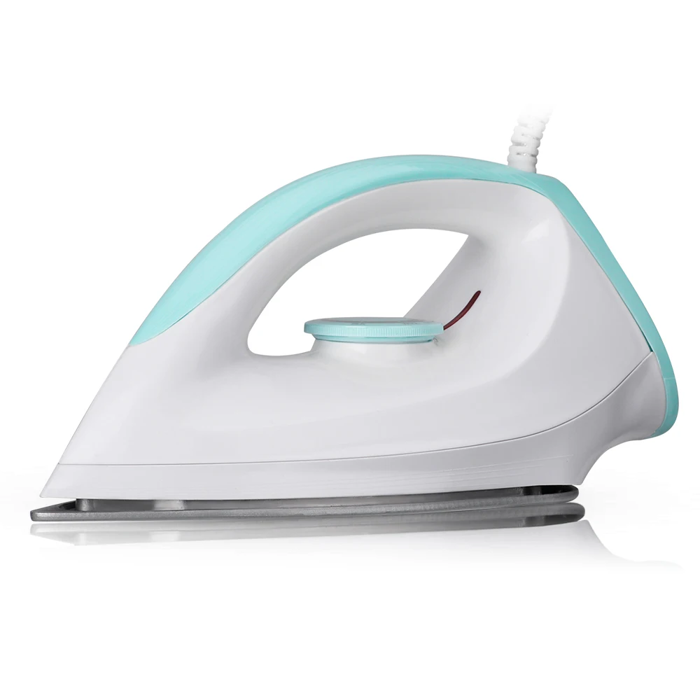 Lightweight Handheld Electric Dry Iron Portable Flat With AntiDrip for Clothes and