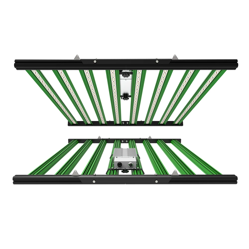 5 Year Warranty Hortibloom Mega Plus 720W 8 Bar Full Spectrum 3500K LED Grow Light with App Control