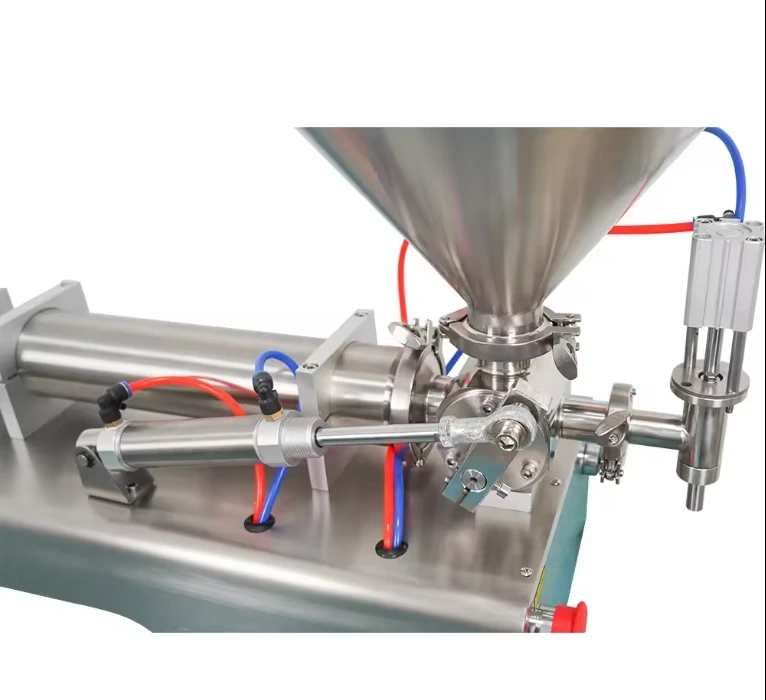 Pneumatic Single head liquid shampoo paste filling honey for bottle filling machine