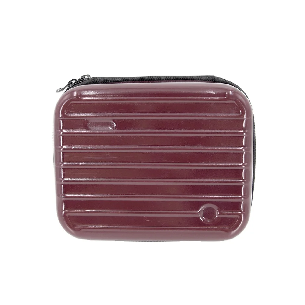 Custom Logo Waterproof  PU Storage Case Hard Shell EVA Zipper Carrying Case
