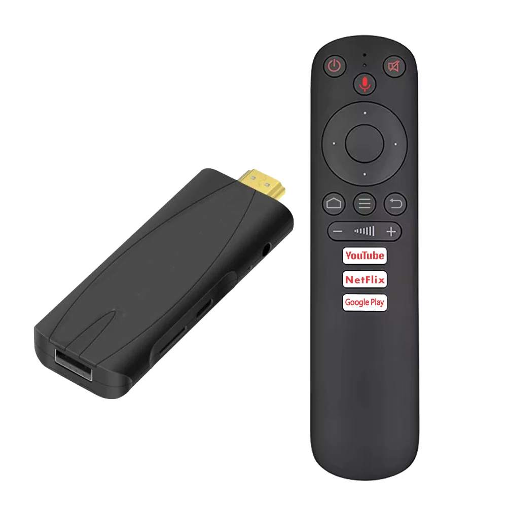 Смарт-ТВ-палка 2024 ATV Stick Fire Tv BT5.0 с голосовым управлением и пультом дистанционного управления Google Assistant USB 4k Dual Wifi 2GB 8GB приставка