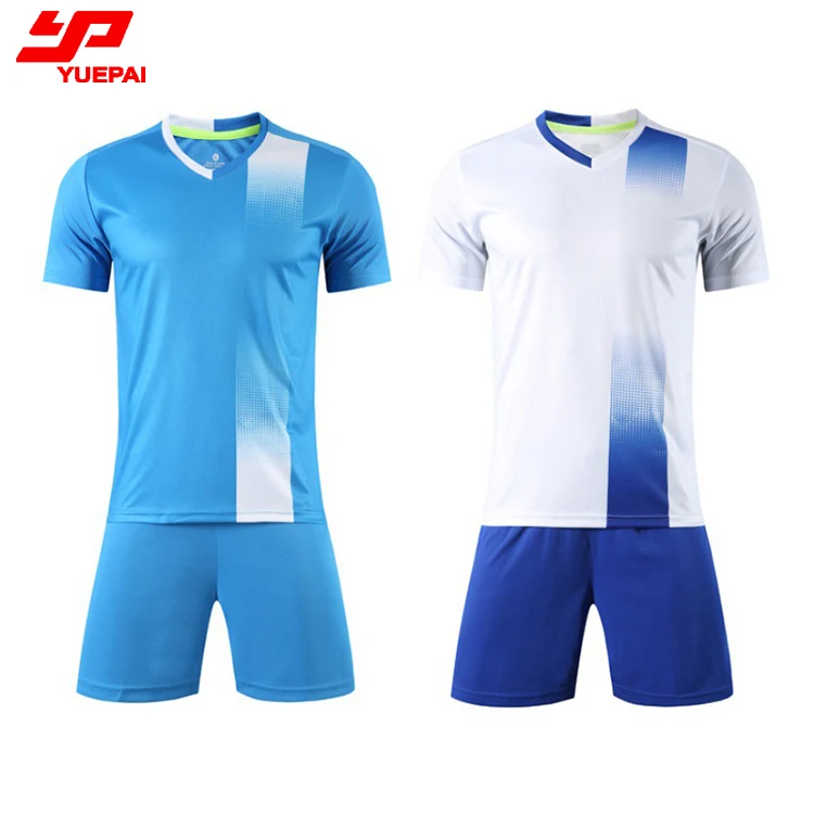 Soft New Design thailand Original Custom blank Team Football Shirt Uniform 100% Polyester Soccer Jersey