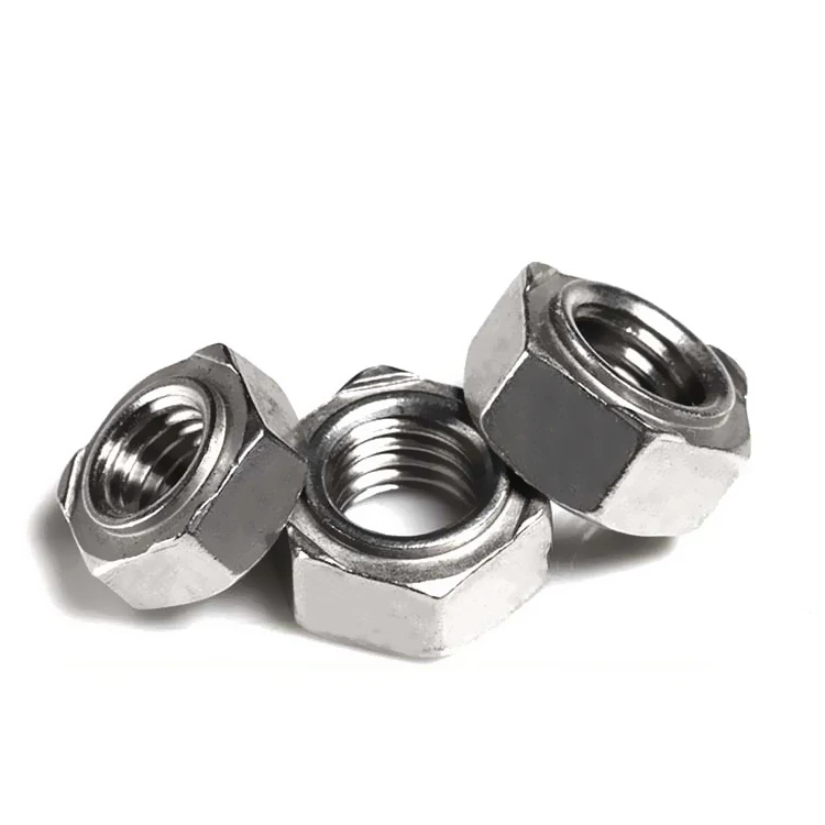 DIN 929 Hexagon Weld Nuts 304/316 Stainless Steel Carbon Steel Weld Hexagon Nuts