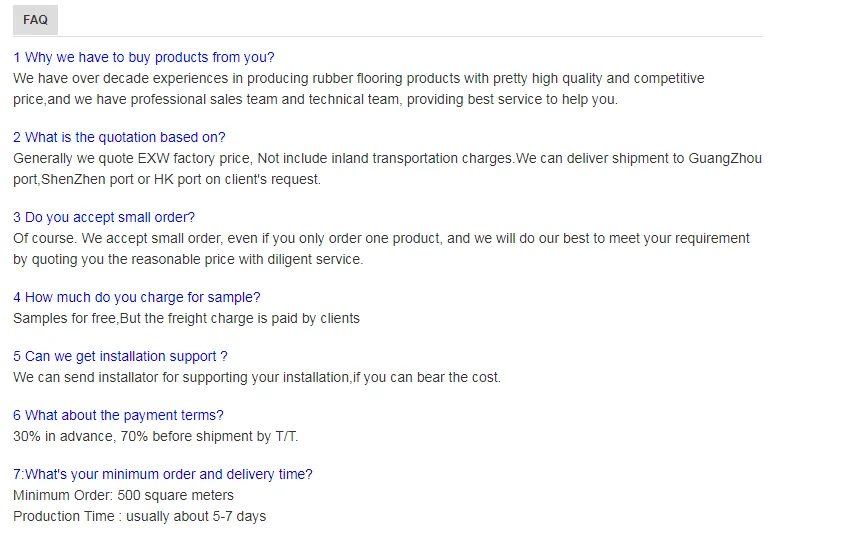 Expanded EPDM rubber granlues for playground running track jogging flooring