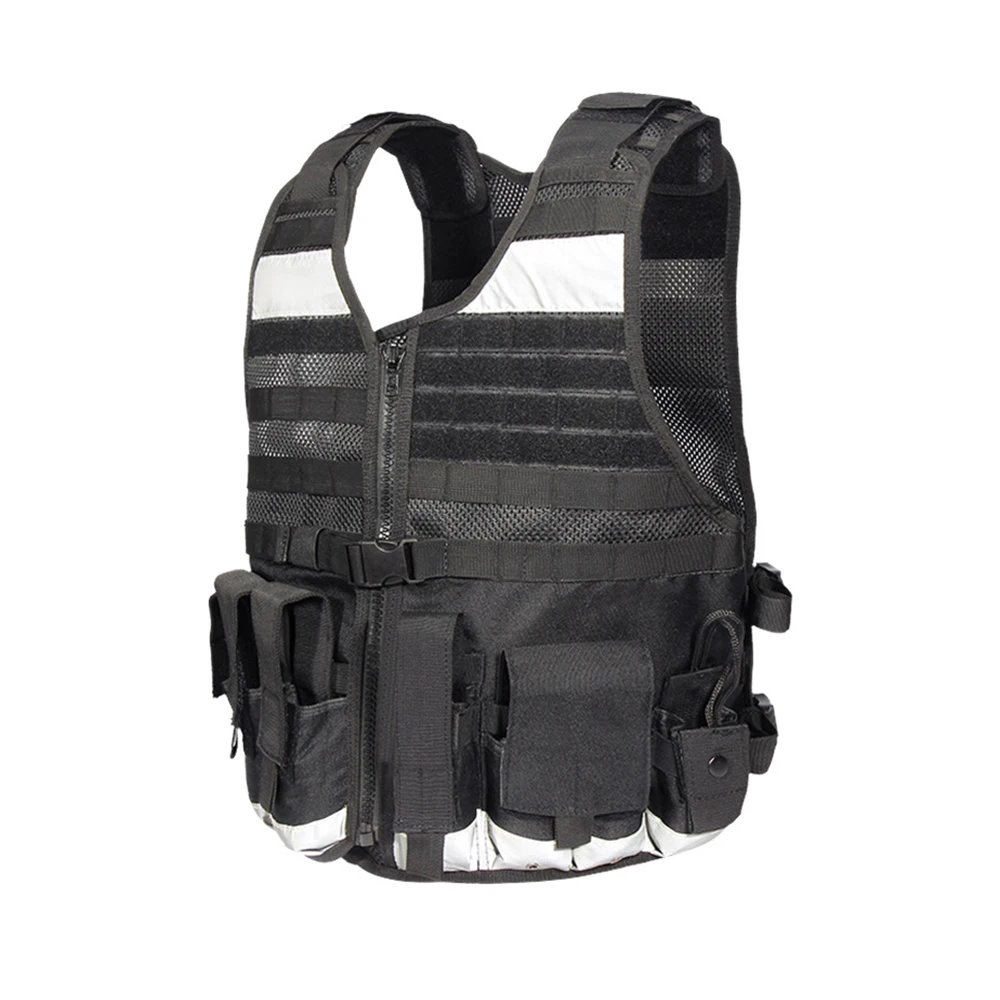 Outdoor Training Tactical Vest High Reflective Anti-stab Detachable Tactical Vest
