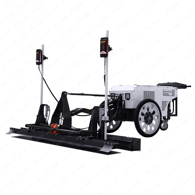 Concrete Floor Levelling Cement Pavers Laser Level Machine Self Leveling Screed Machine