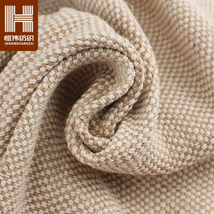 
Dongguan Manufacturer Home Textile 55% Hemp 45% Cotton Fabric Canvas Fabric 