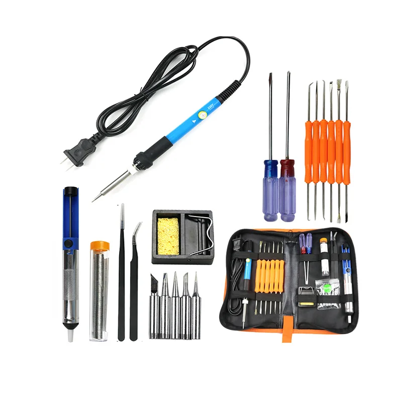 Constant temperature household set adjustable temperature electric welding pen solder gun repair welding iron tool