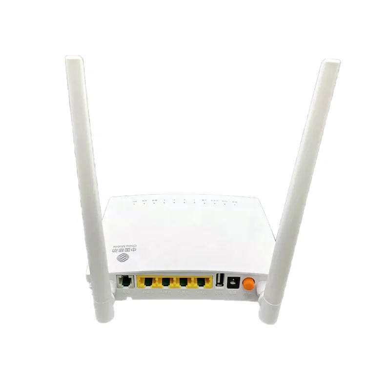 English Version China Mobile GPON XPON ONU GM220-S 5dbi fiber optic equipment wifi routers also GM620  used gm220s xpon