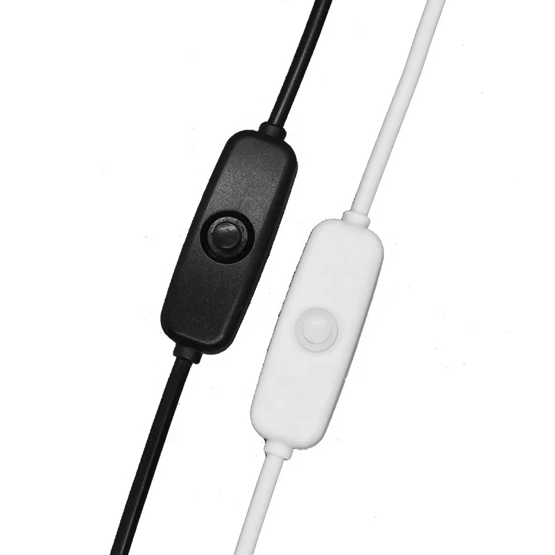 Wholesale USB Extension Cable 2-Pin Power ON/OFF USB Charging Cable with 501 Switch Open Wire Dimmer Controller