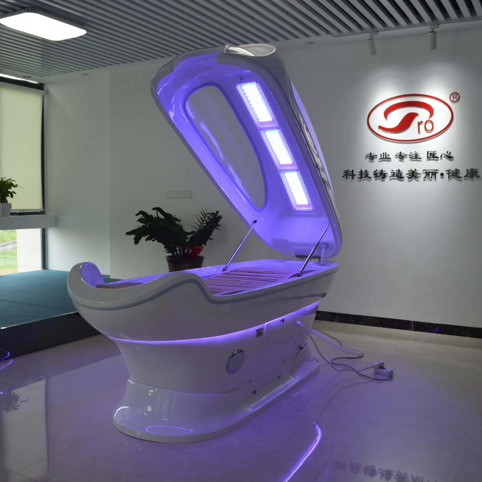 Promotional price!!!LED light therapy ozone steam sauna for sale LK-216E