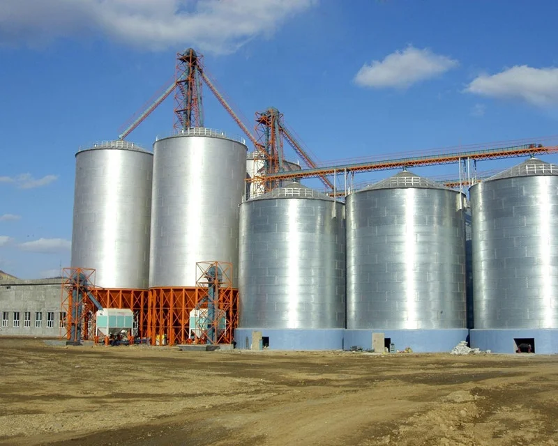 
Vertical grain silo corrugated panels bolted silo 500m3 1000m3 5000m3 