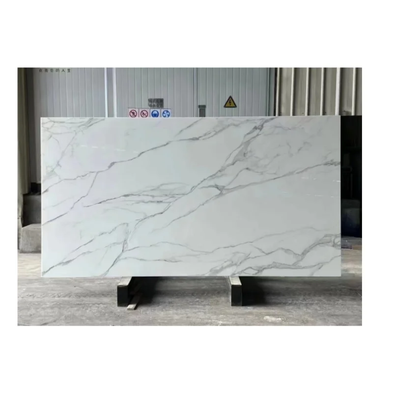 Tiles Livingroom Wall Slab Artificial Quartz Stone Kitchen Backsplash Tile Super Nano Slab
