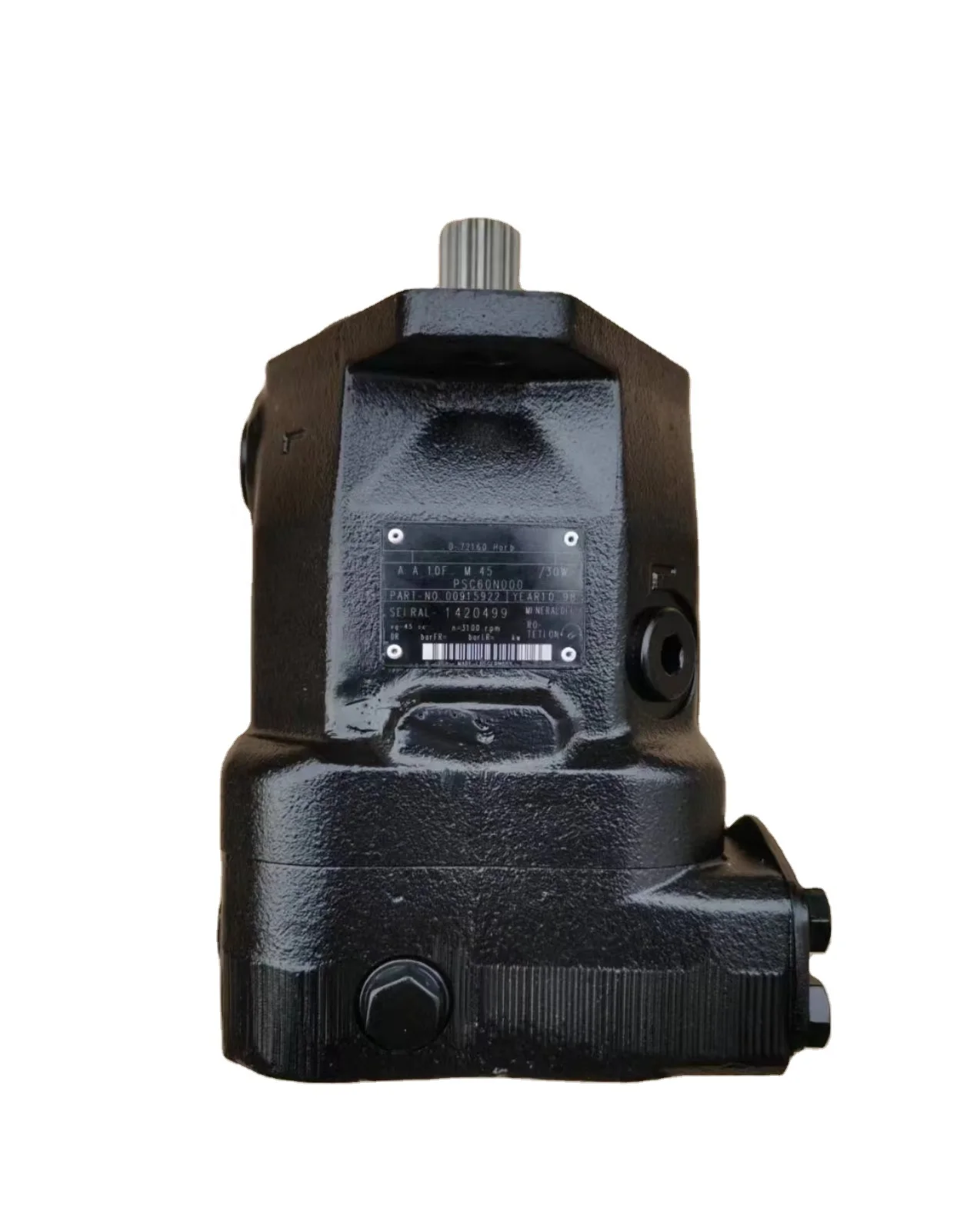 Гидравлический двигатель с фиксированным рабочим объемом, поршневой двигатель A10FM45/52W-VRC10N007