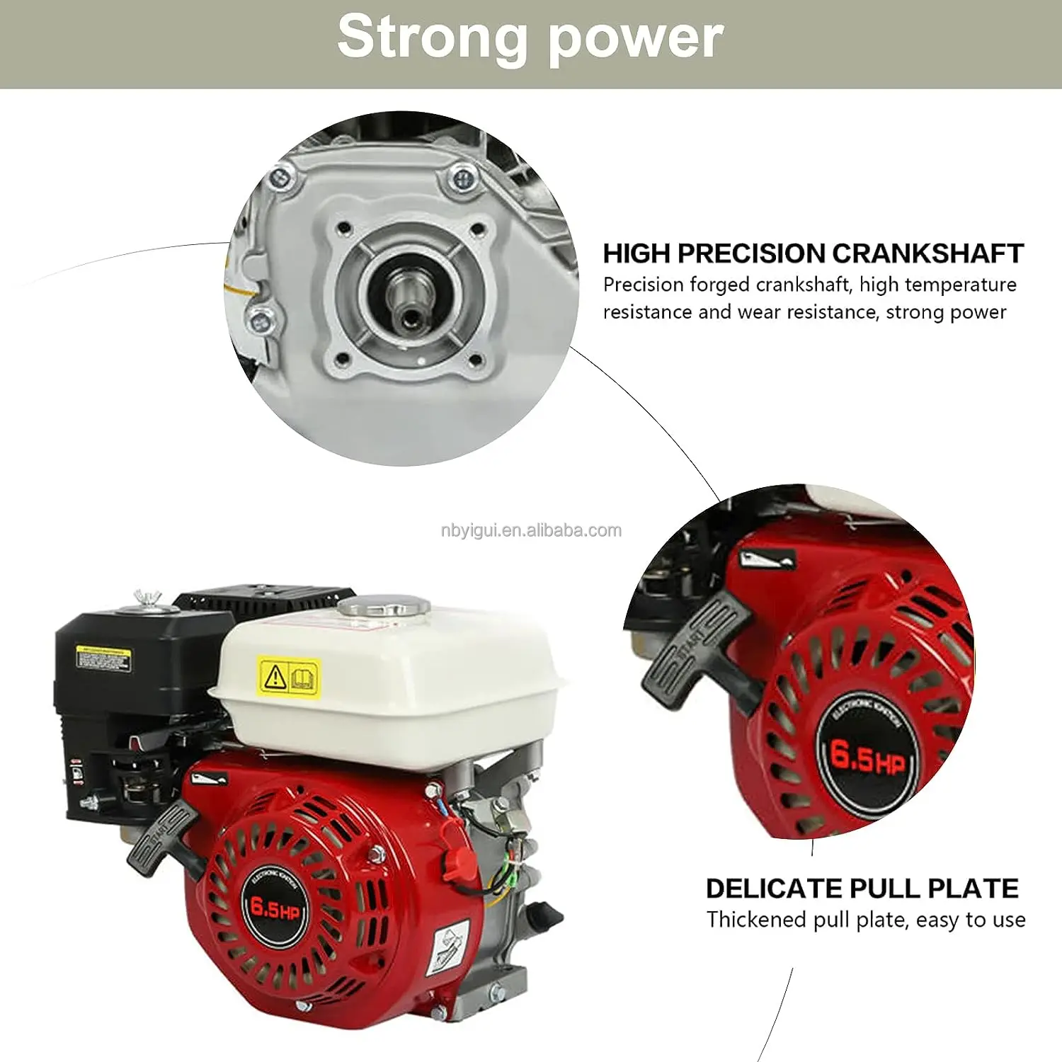 GX200 6.5HP бензиновый двигатель