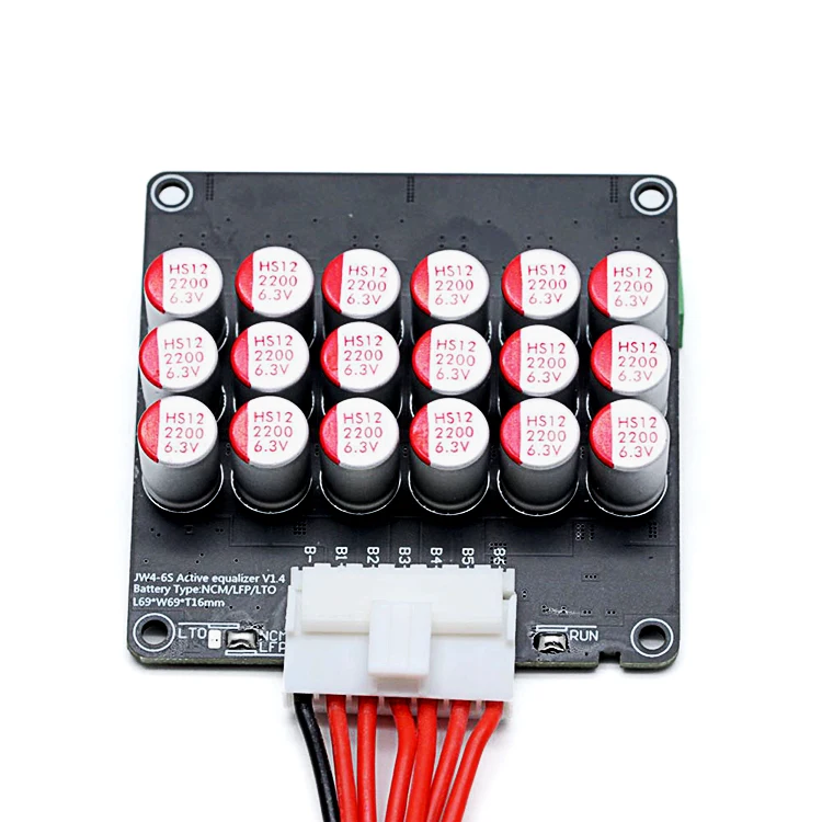 LiFePO4 Battery Balancer BMS System Board Cell Balancer Active Balancing 6S 8S 14S 5A