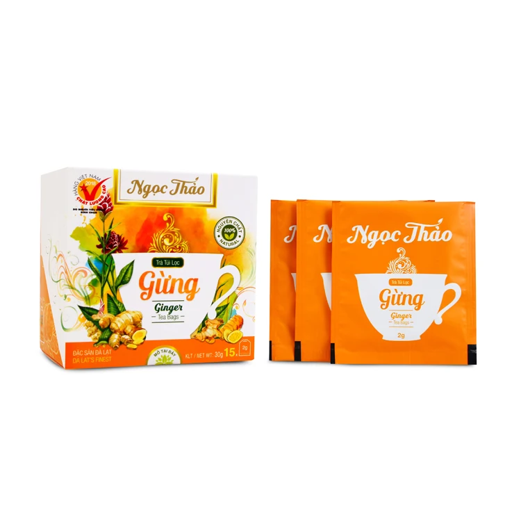 Best Choice For Imports Bulk Quantity Pure Organic Weight Loss Instant Ginger Tea Sachet