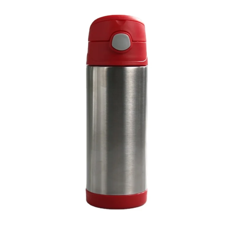 Manufacturer 304 Stainless Steel water bottle thermal jugs Double Wall Portable PS colorful lid Vacuum Flasks Water Bottle