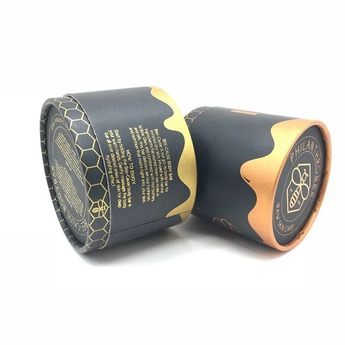 Роскошный цилиндр с логотипом на заказ, круглая подарочная коробка для шляпы, бумажная упаковка в трубку