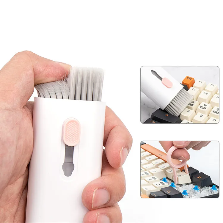 Hot Selling Keyboard Cleaning Brush Screen Cleaner for Computer Earbud Case Earphone Cleaning Tool Pen Kit