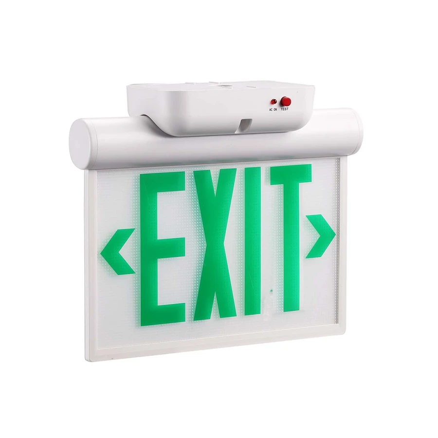 Man Emergency Exit Sign CR-7028 CUL Approve Edge Lit Running Led Fire Emergency Lights Wall or Ceilling Mounting Straw LED 3W 20