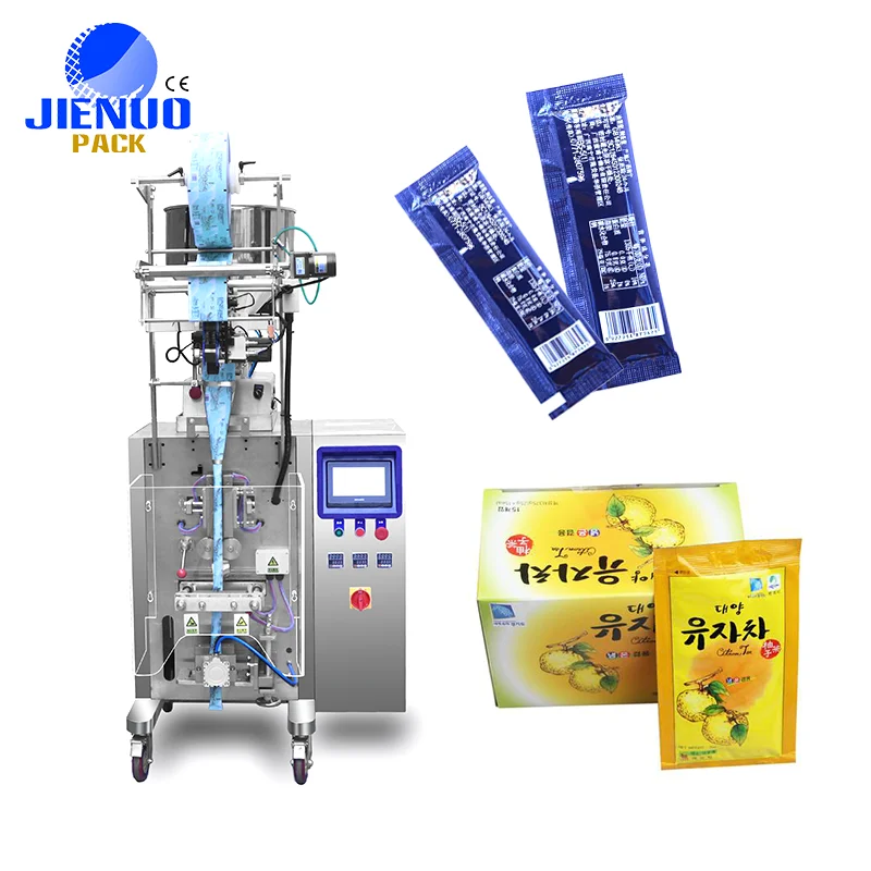 Automatic Liquid Fruit Jam Sachet Juice Tomato Sauce Filling Stick Pouch Packaging Machine