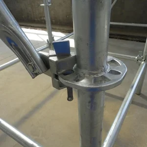 ISO9001:2008 Hot Dipped Galvanized Ring Lock Scaffolding System For High Rise Building Construction