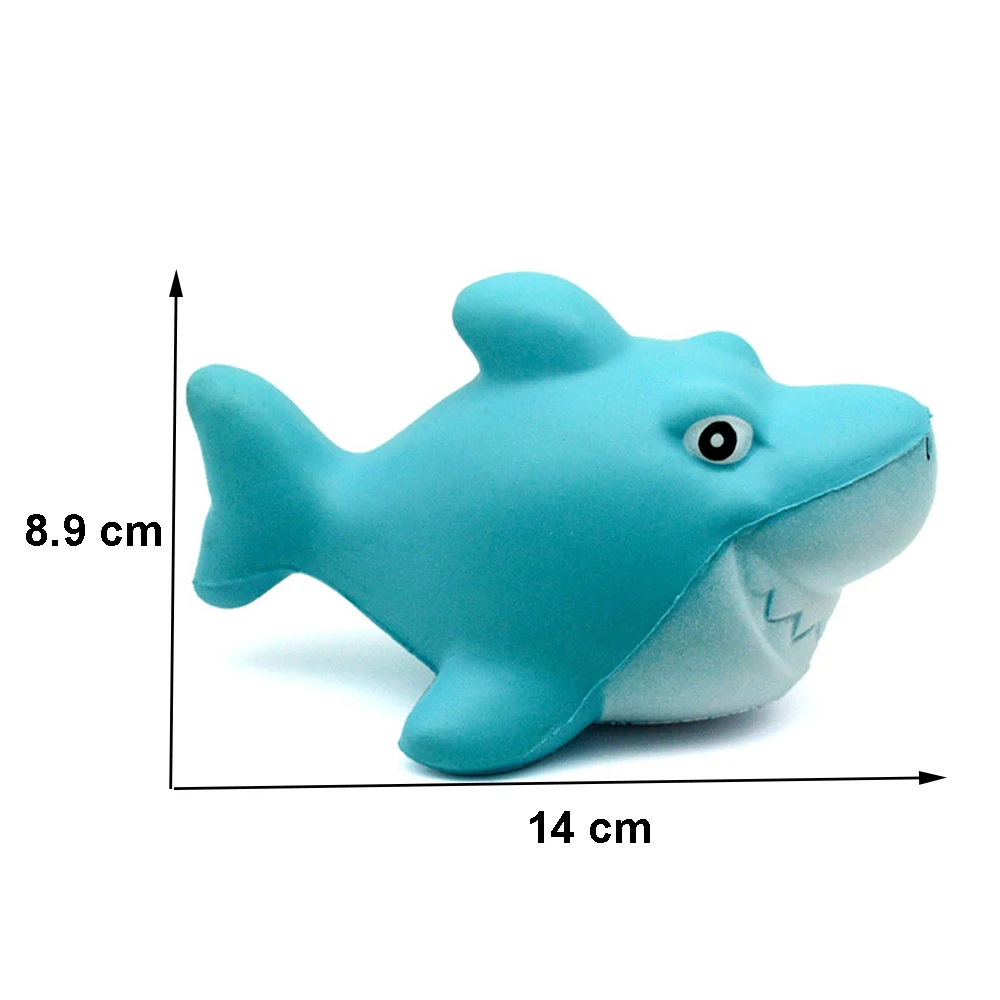 
High quality PU foam slow rising stress relief toy squishies animals squishy shark 