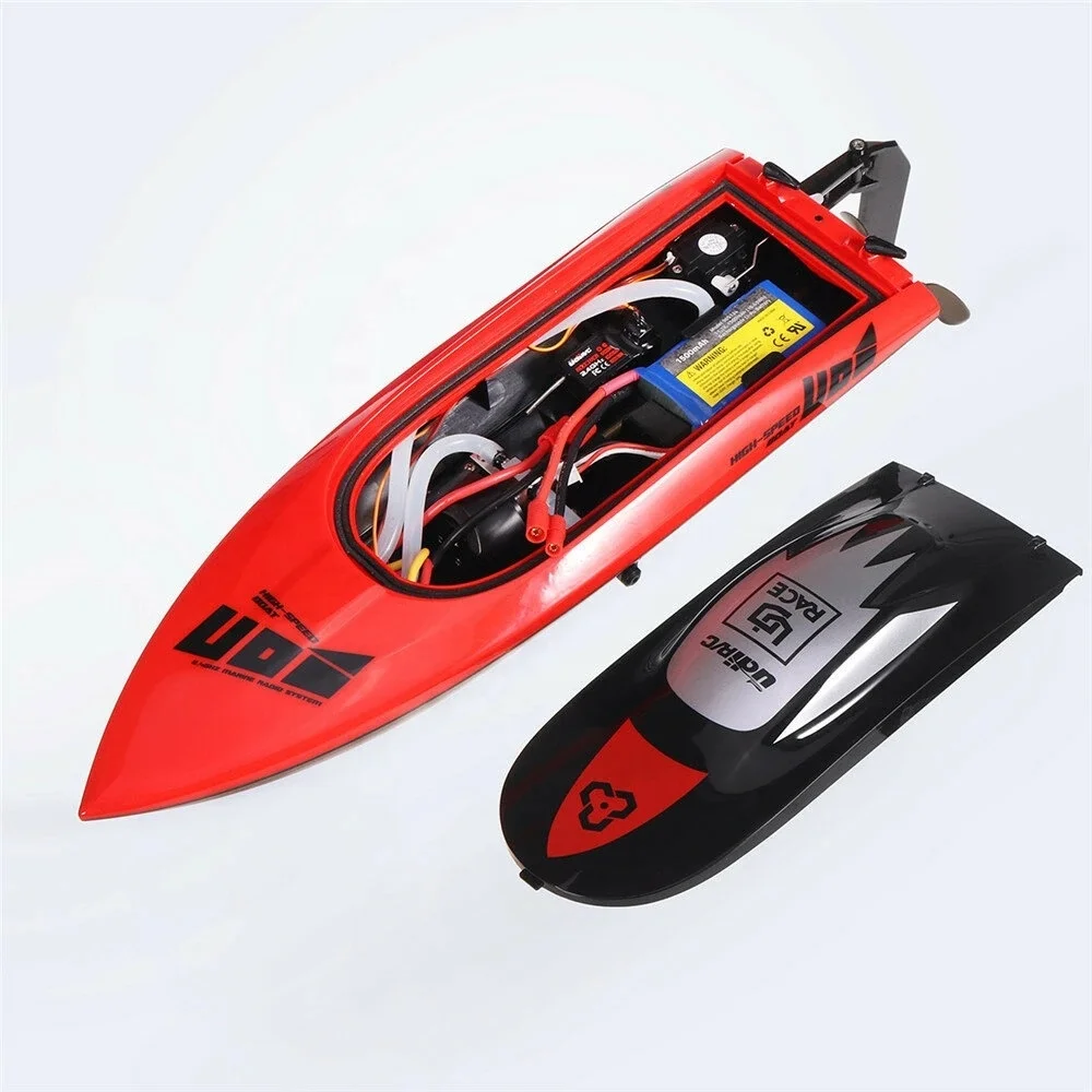 Amiqi Udi010 Speed Boat Toy By Remote Control 2.4Ghz Brushless Motor High Speed Rc Boat Remote Control Boat For Kids