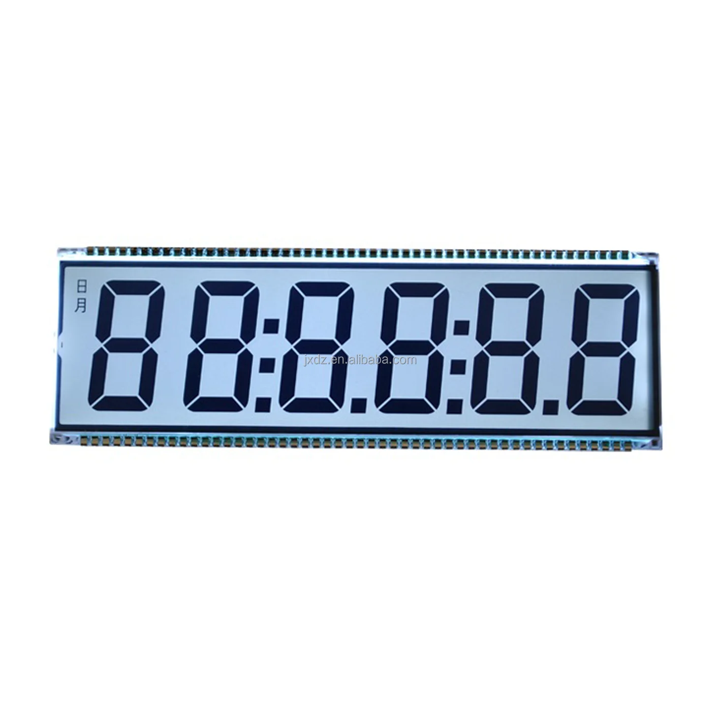 Танкер дисплей 6-значный цифровой 8 символов сегментный ЖК-экран цифровой дисплей Код сегмента время ЖК-экран EDS825 Новый и оригинальный