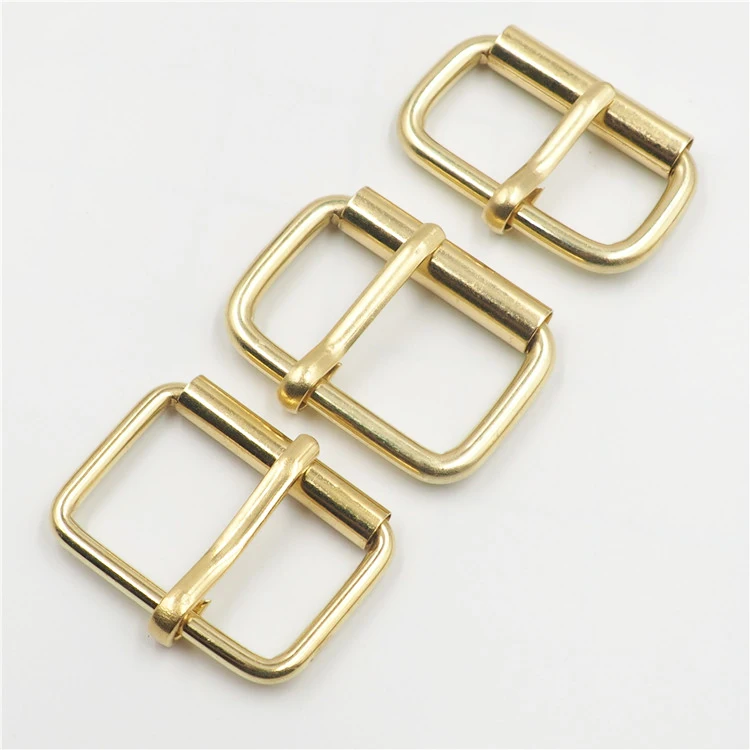 Hot sele Metal adjustable roller pin buckle high quality solid brass roller pin buckle