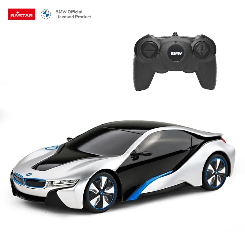 hot selling Rastar BMW i8 walmart 1:24 Rc Car For Kids sport racing hobby toy car with Opening Doors 2.4Ghz manufacturer