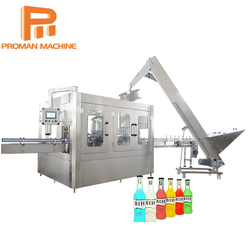 Fully Automatic Pet Plastic Bottle 500ml 1L 2L Soft Drink Liquid Pure Mineral Water Bottling Filling Packing Machine
