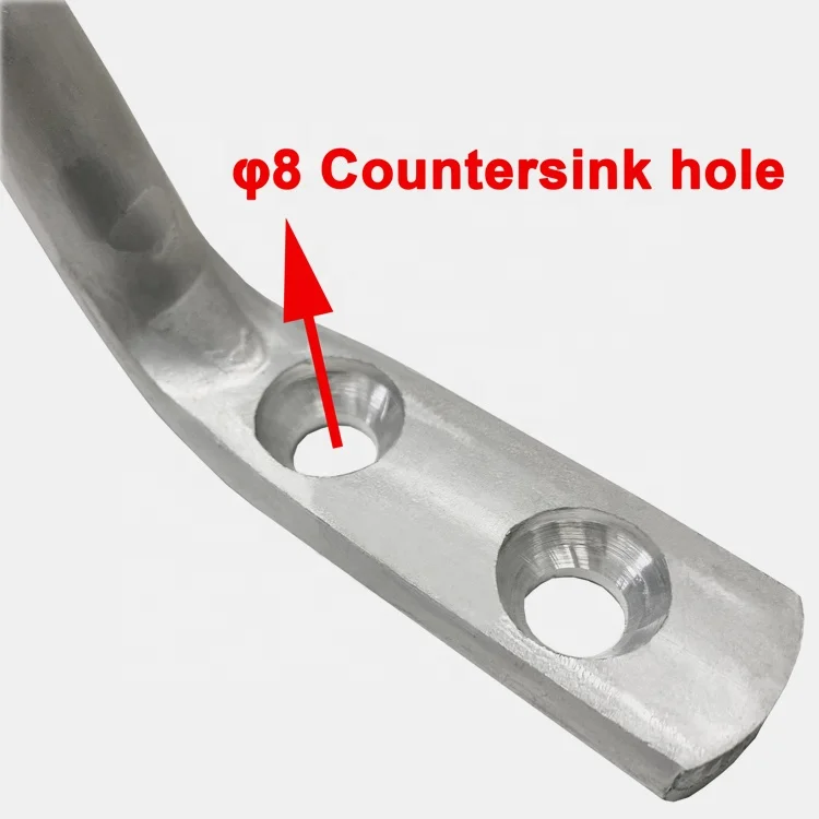 GL-14153 Truck Grab Pull Handle Aluminum Trailer Door Grab Handle