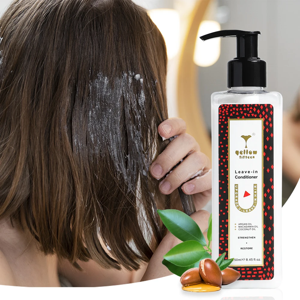 Private Label Avocado Hydrating Repair Thick Leave-In Cream For 4c Hair 250ML