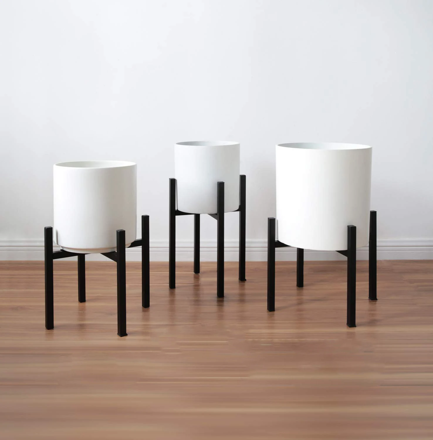 
Plant Pot Home Cheap Artificial Indoor White Garden Wholesale Iron Metal Adjustable Stand Ceramic Planters & Flower Plant Pot 