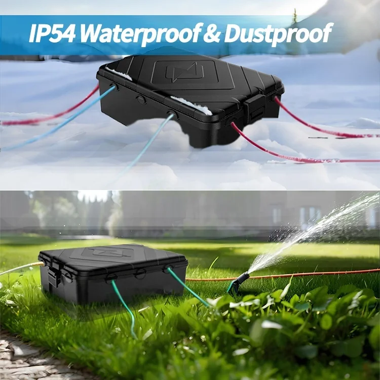 Hot Sale Electrical Box Junction Box 7 Cable Entry Ports Electrical Connection Box with Lightning Design Cover