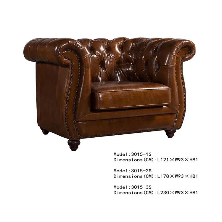  Hotel Tufted Chesterfield Lounges Sofa