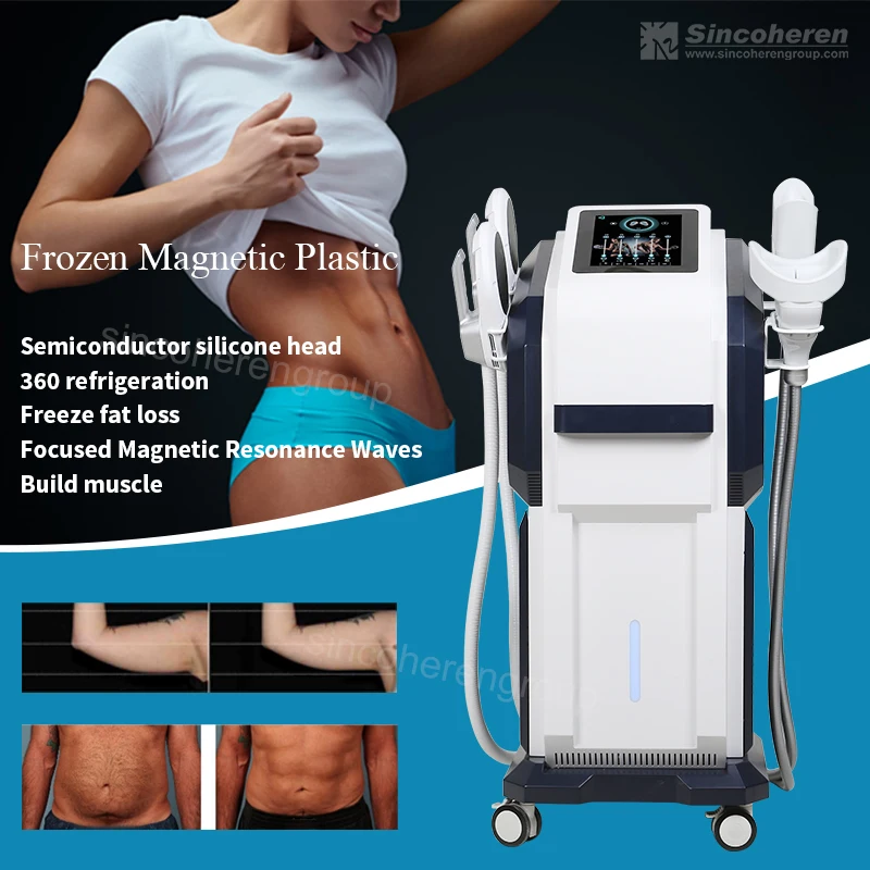 Newest 2IN1 360 Cryo EMS Cryo Freezing Machine Fat Freezing Body Slimming Machine Cryolipolysis