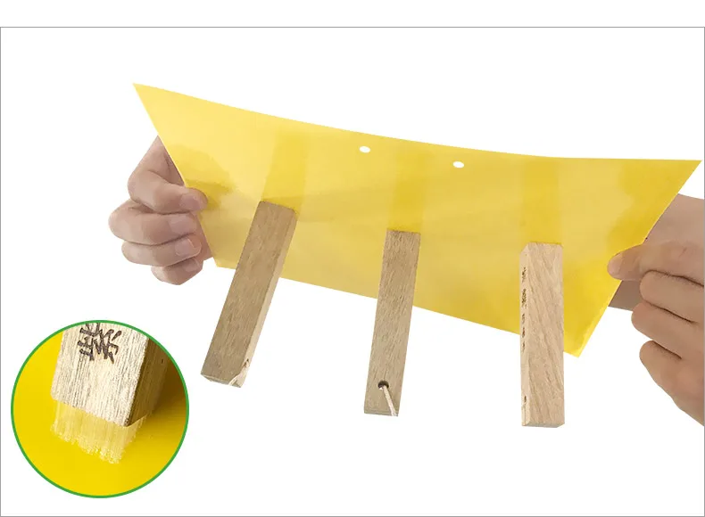 Length Customizable Garden Yellow Fruit Fly Sticky Traps