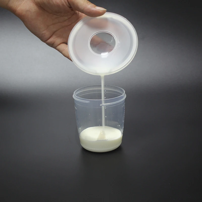 2023 hot sale lady breast shell portable breast milk collector BPA free breast milk saver