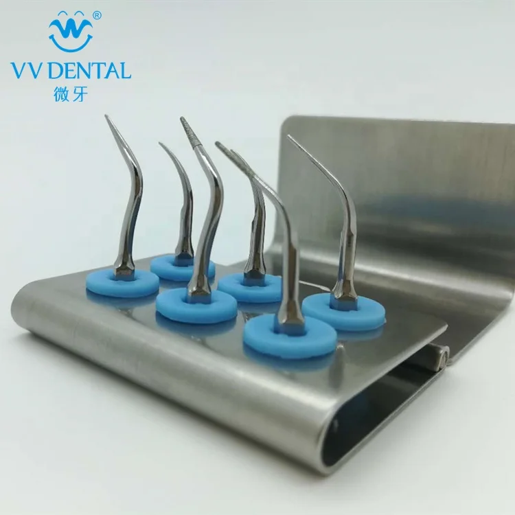 Dental instrument SATELEC Ultrasonic scaler tips Kit for dental tooth cleaning handpiece