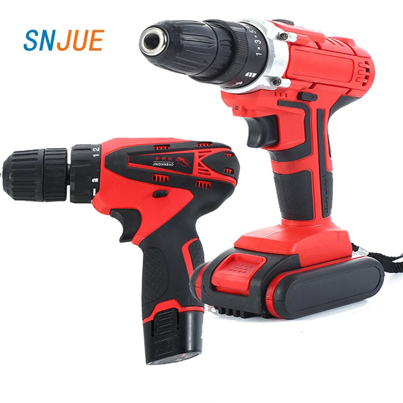 12v 21V Lithium electric drill electric hand drill electric screwdriver Percussion drill