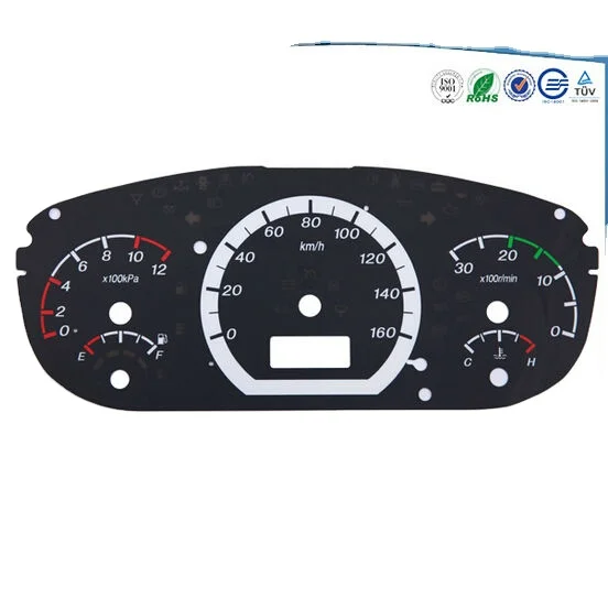 Custom Spare Part Instrument Cluster For Speedometer Faceplates