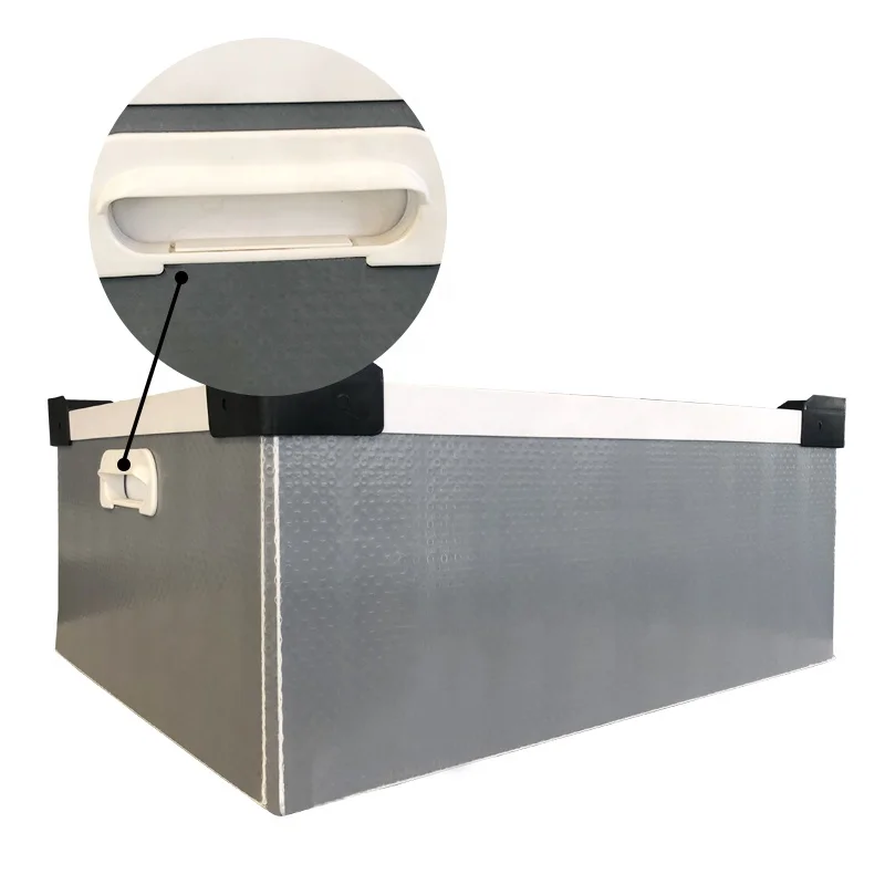 PP Corrugated wholesale  Turnover  Packing Box   Honeycomb Container  PP Plastic storage Box