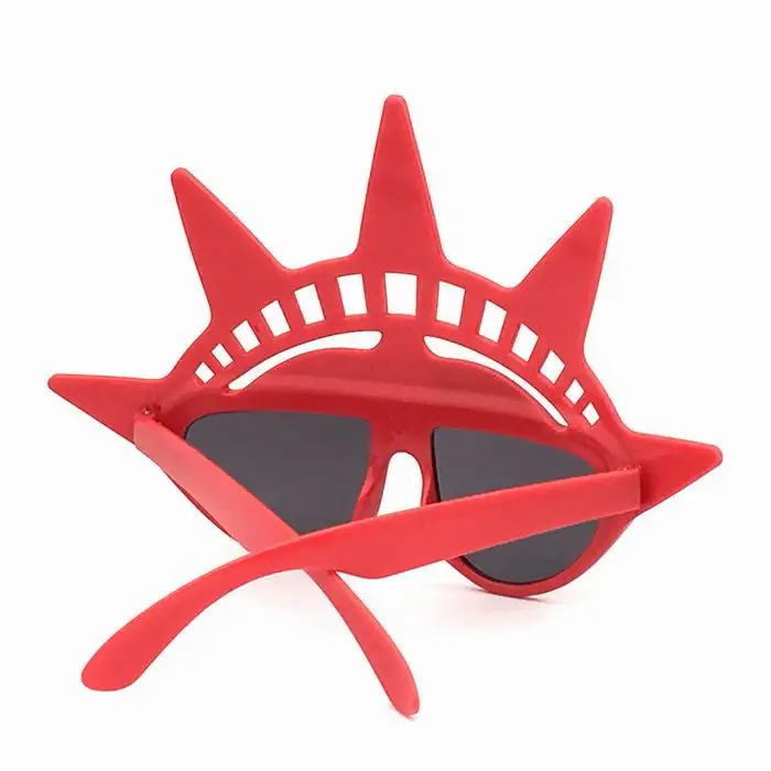 High USA Flag Printed Sunglasses PC Lens Square Classical Pink Polarized Polar Boxed Protection Sunglasses Promotion Gift