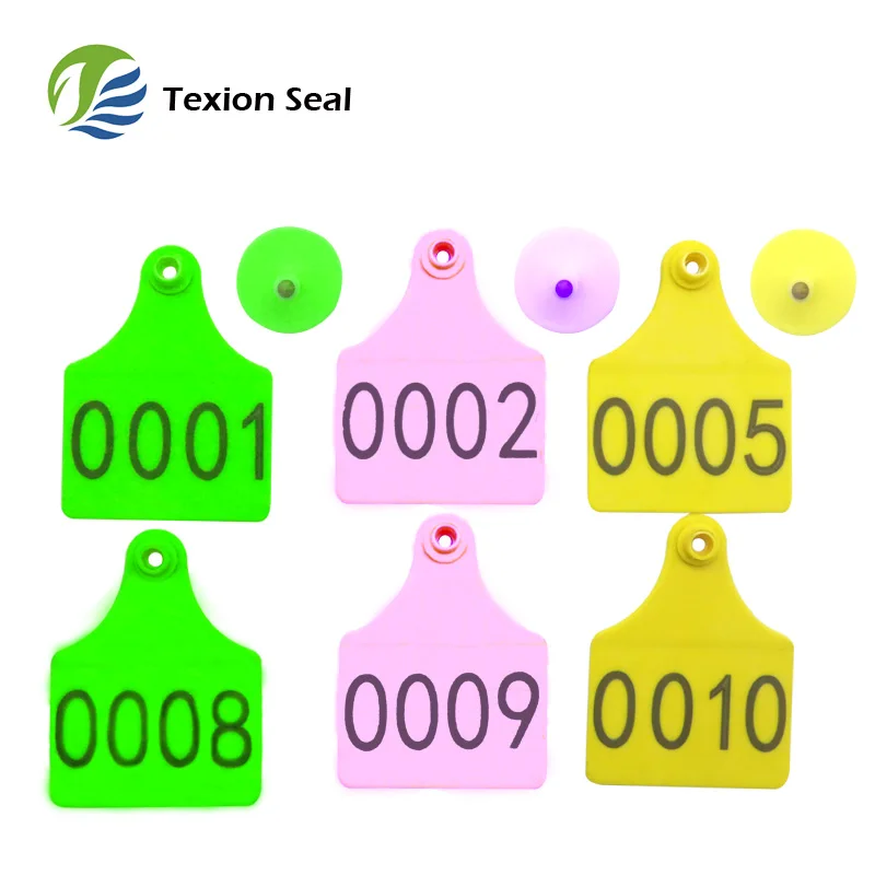 TXES 008 Wholesale insecticide cattle ears tag laboratory animal ear tag