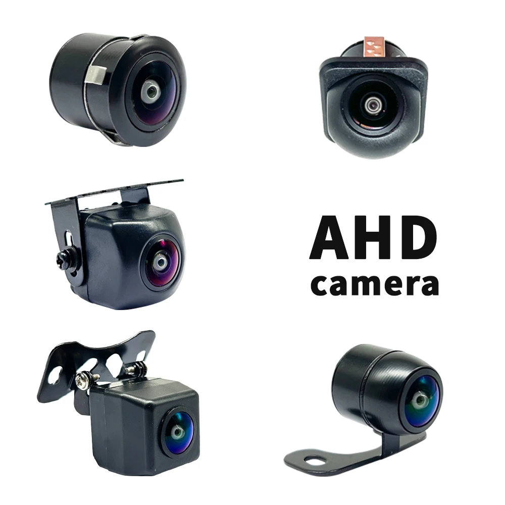 Factory Manufacturer Car Camera Reversing Aid Waterproof 720P/1080P 160 Degree Hidden Car Camera AHD Fish Eye Reverse Camera